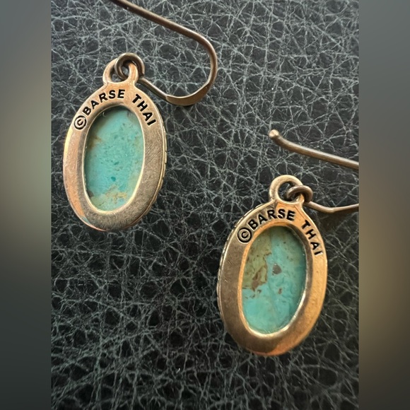 Studio Barse Earrings Bronze and Turquoise - Picture 4 of 5